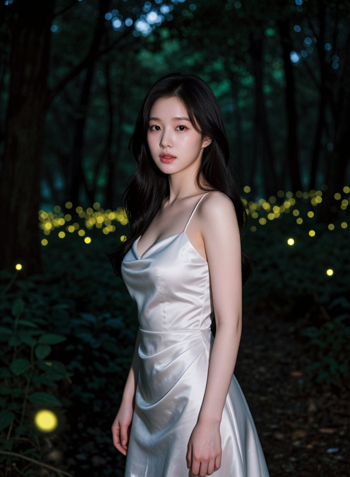 숲속의 별빛 여인