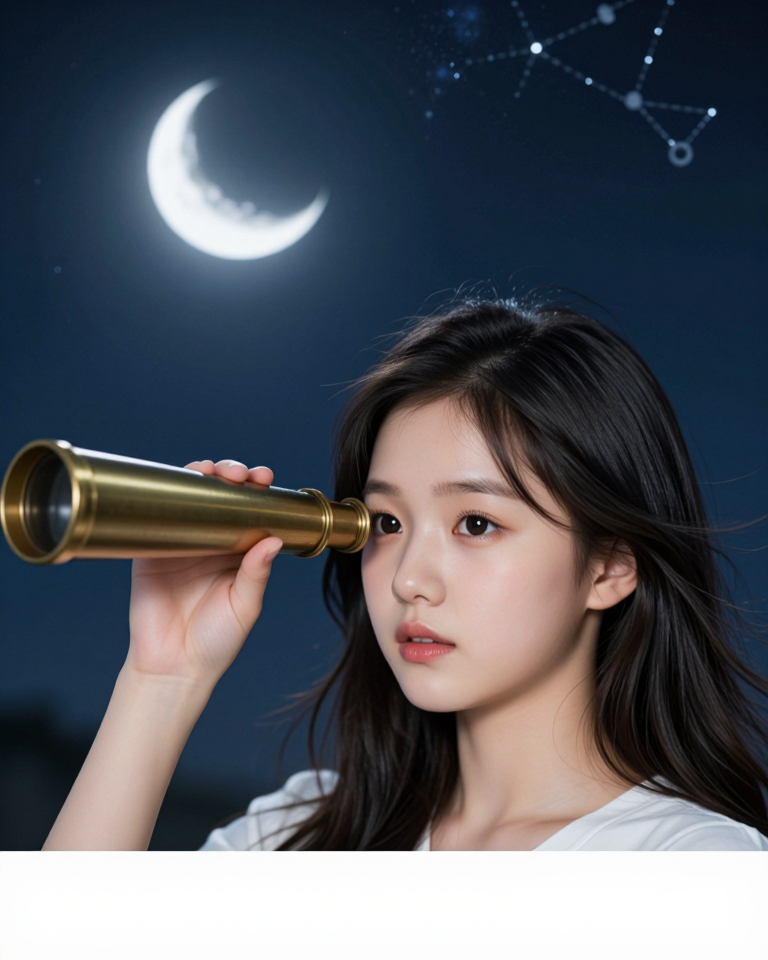 별을 찾는 소녀