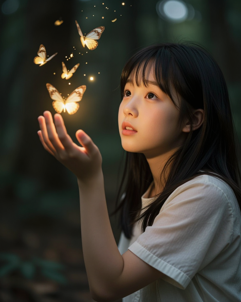 빛을 쫓는 아이