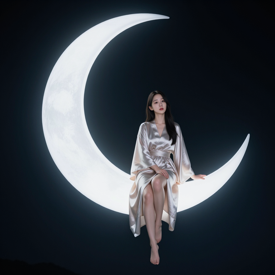 달 위의 소녀